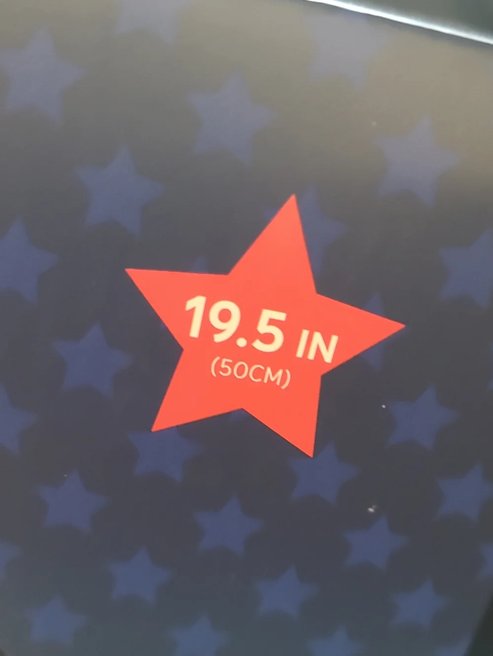 Liberty Lane Patriotic Star Wreath - Red White Blue - 19.5